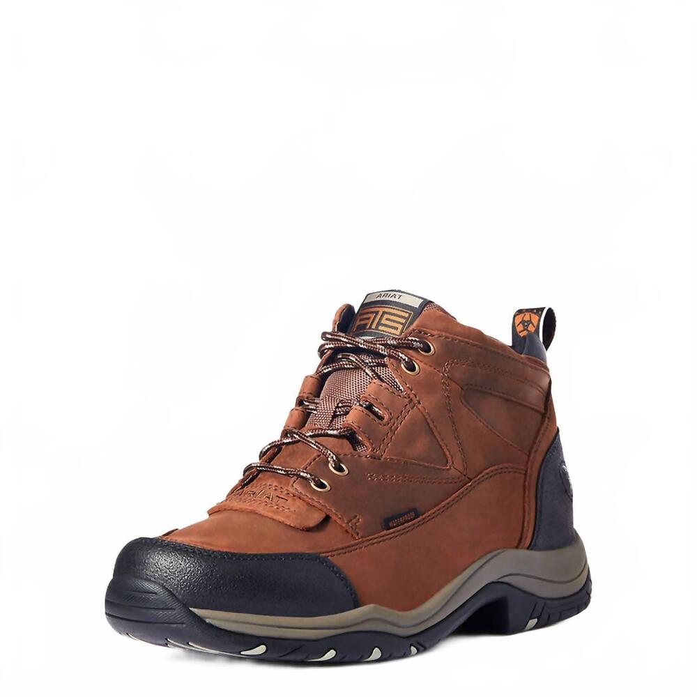 NEW ARIAT men's terrain h2o waterproof boot in copper